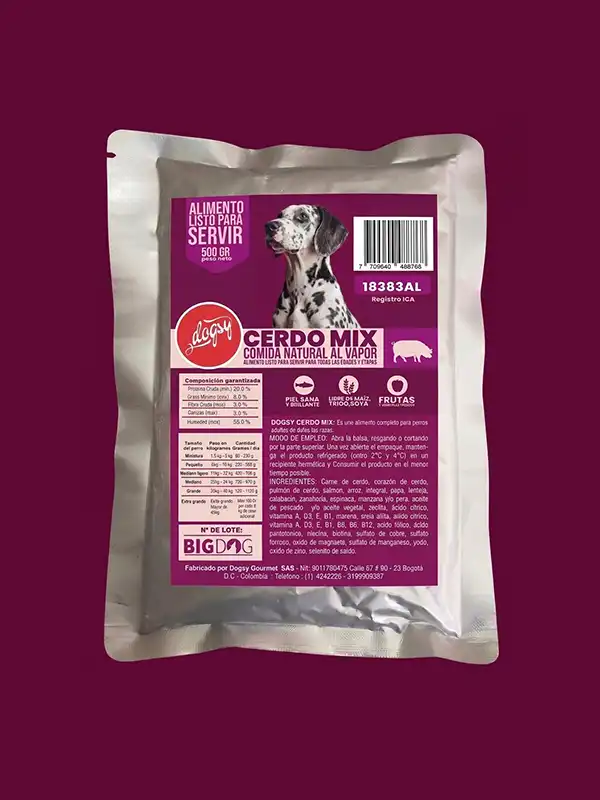 Menú de Cerdo Mix