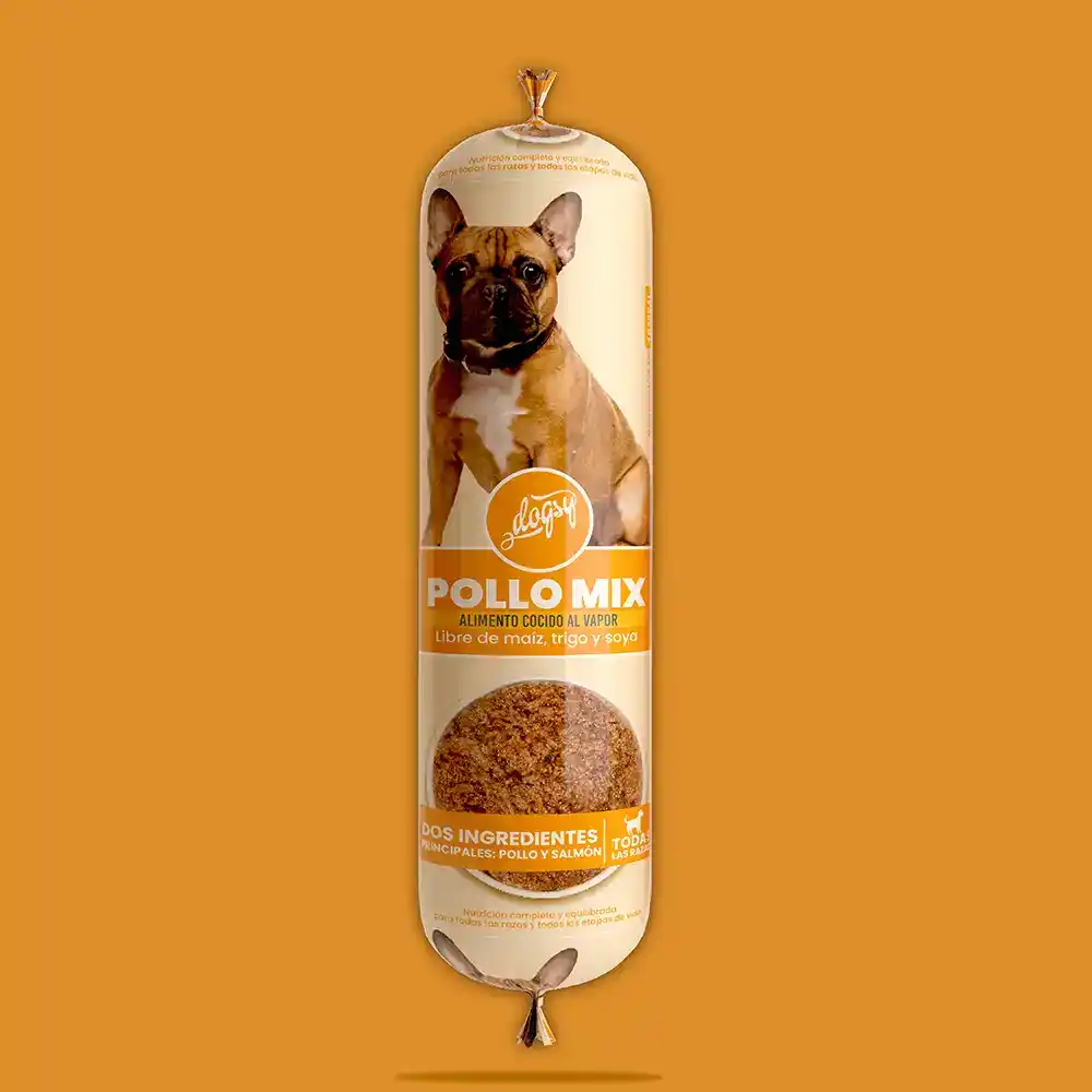 Dogsy pollo mix 500 GR (COCIDO)